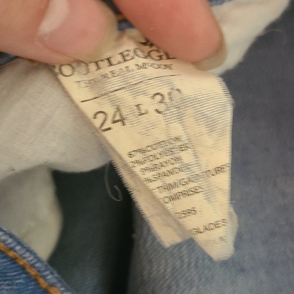 Bootleggers skinny blue jeans - Picture 6 of 7